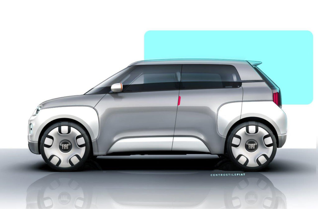 Concept Fiat Centoventi // Source : Fiat Concept Fiat Centoventi // Source : Fiat