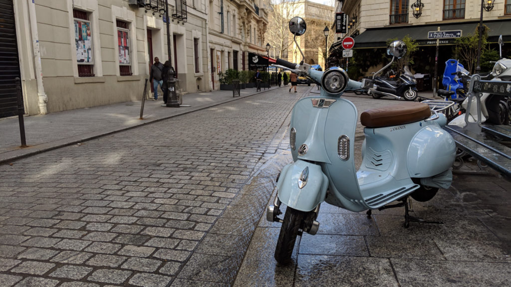 Scooter électrique 2Twenty Roma // Source : Numerama Scooter électrique 2Twenty Roma // Source : Numerama