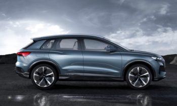 Profil Audi Q4 e-tron concept // Source : Audi Profil Audi Q4 e-tron concept // Source : Audi