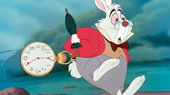 Le lapin dans Alice au pays des merveilles. // Source : Disney Le lapin dans Alice au pays des merveilles. // Source : Disney