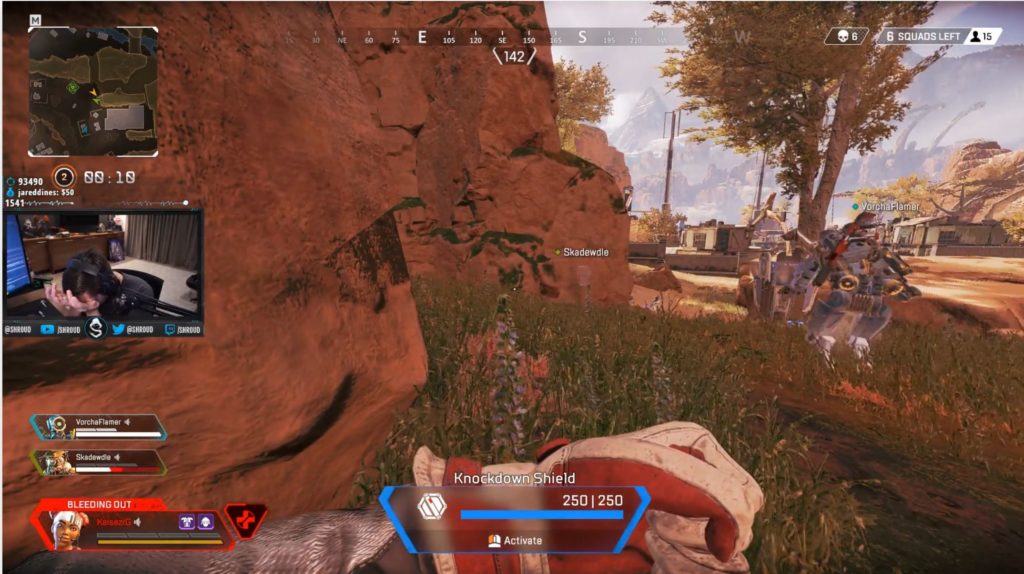 Le Lag : une sacré cause de frustration chez les joueurs. // Source : Twitch/shroud Le Lag : une sacré cause de frustration chez les joueurs. // Source : Twitch/shroud