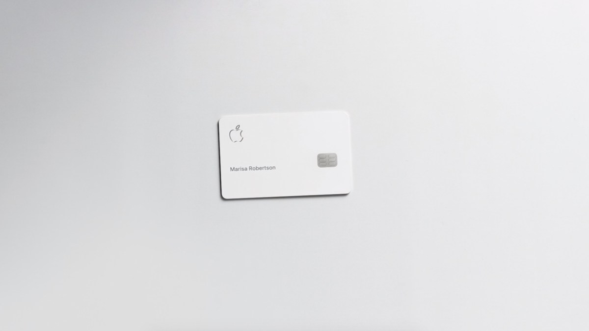 La carte bancaire Apple Card // Source : Capture d'écran Apple La carte bancaire Apple Card // Source : Capture d'écran Apple