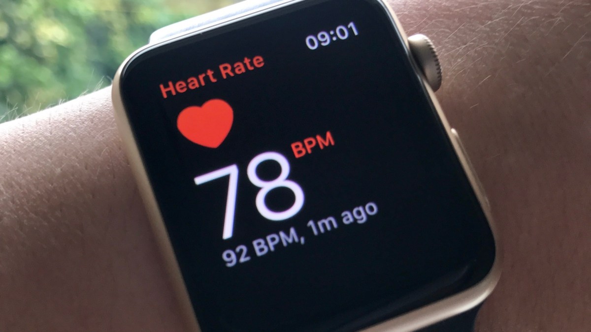 Le suivi de la fréquence cardiaque sur l'Apple Watch. // Source : Flickr/CC/Createhealth.com Le suivi de la fréquence cardiaque sur l'Apple Watch. // Source : Flickr/CC/Createhealth.com