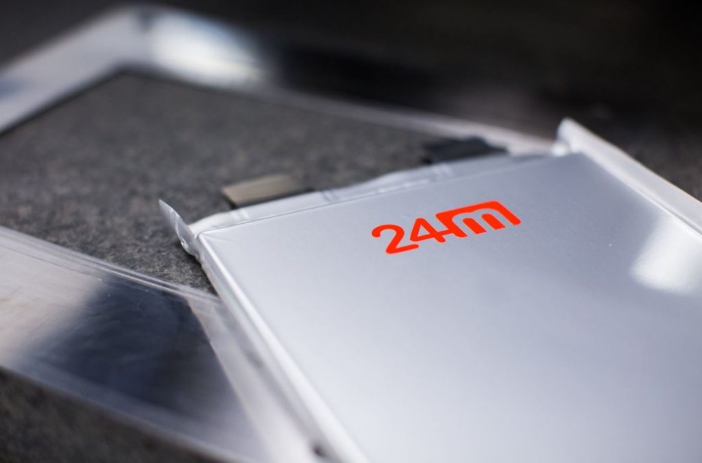 La batterie : le grand défi de l'aviation électrique // Source : 24M Technologies La batterie : le grand défi de l'aviation électrique // Source : 24M Technologies