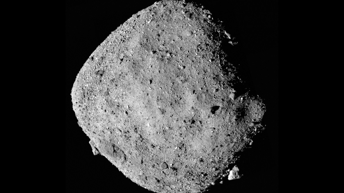 L'astéroïde Bennu. // Source : Wikimedia/CC/OSIRIS-REx spacecraft L'astéroïde Bennu. // Source : Wikimedia/CC/OSIRIS-REx spacecraft