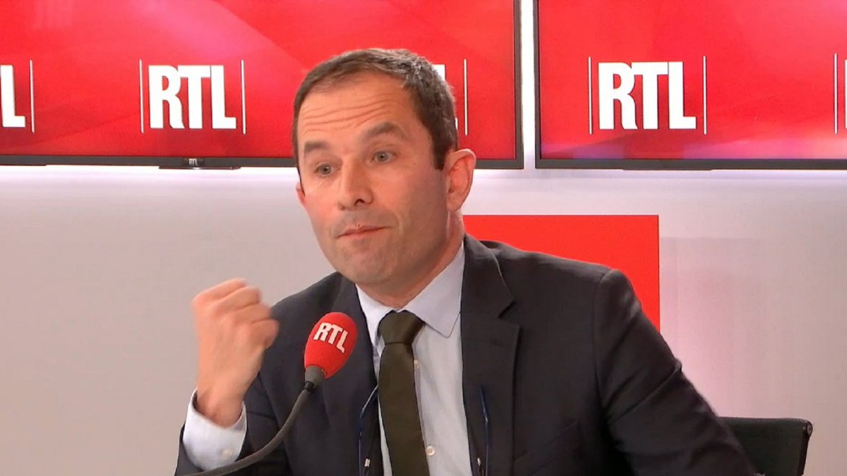 Benoit Hamon dans RTL Matin. // Source : RTL Benoit Hamon dans RTL Matin. // Source : RTL