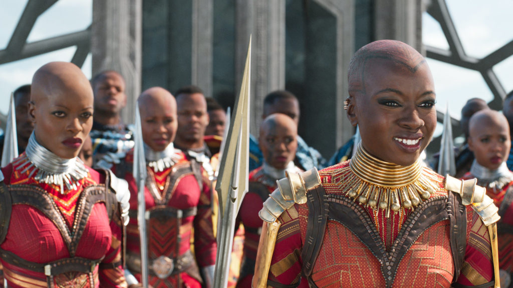 Danai Gurira dans Black Panther // Source : Marvel Studios Danai Gurira dans Black Panther // Source : Marvel Studios