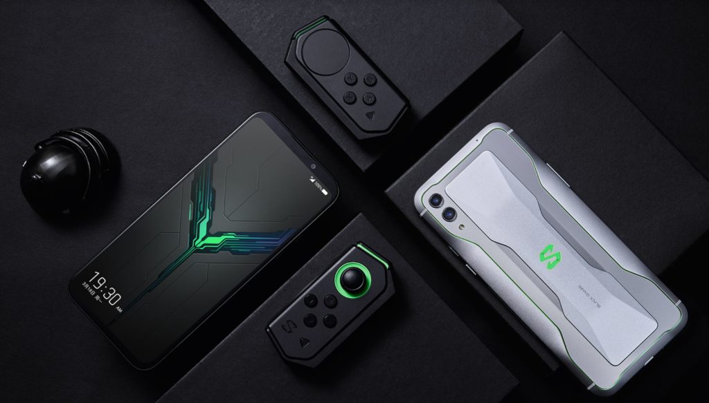 Les manettes du Black Shark 2 sont clairement inspirées des Joy-Con de la Switch. // Source : Black Shark Les manettes du Black Shark 2 sont clairement inspirées des Joy-Con de la Switch. // Source : Black Shark