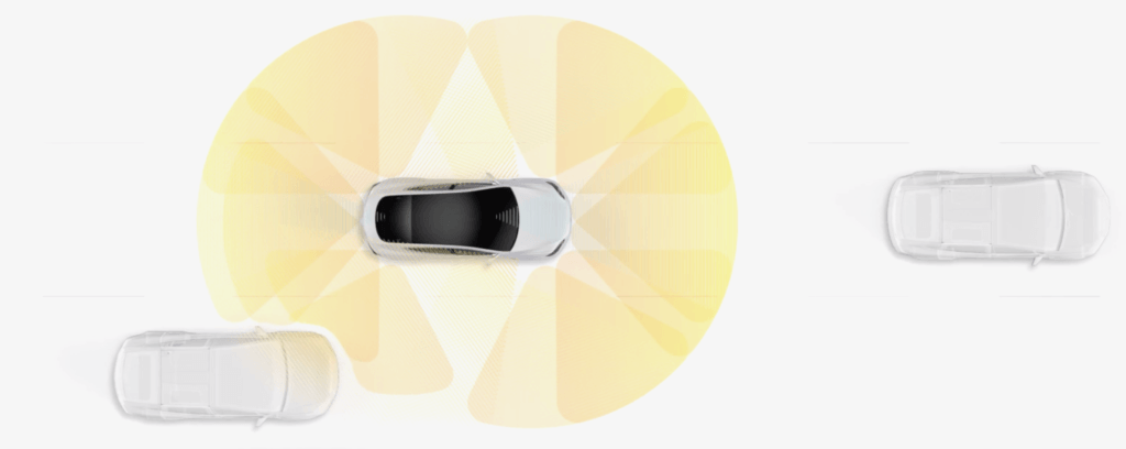 Autopilote Tesla // Source : Capture du 1er mars 2019 Autopilote Tesla // Source : Capture du 1er mars 2019