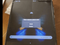 Fuite vidéo du Samsung Galaxy Fold // Source : YouTube