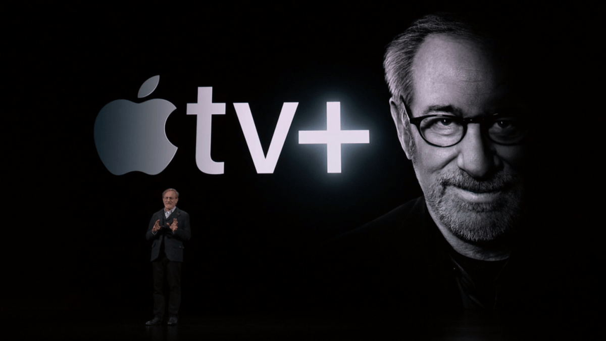 Steven Spielberg et AppleTV+ // Source : Apple Steven Spielberg et AppleTV+ // Source : Apple