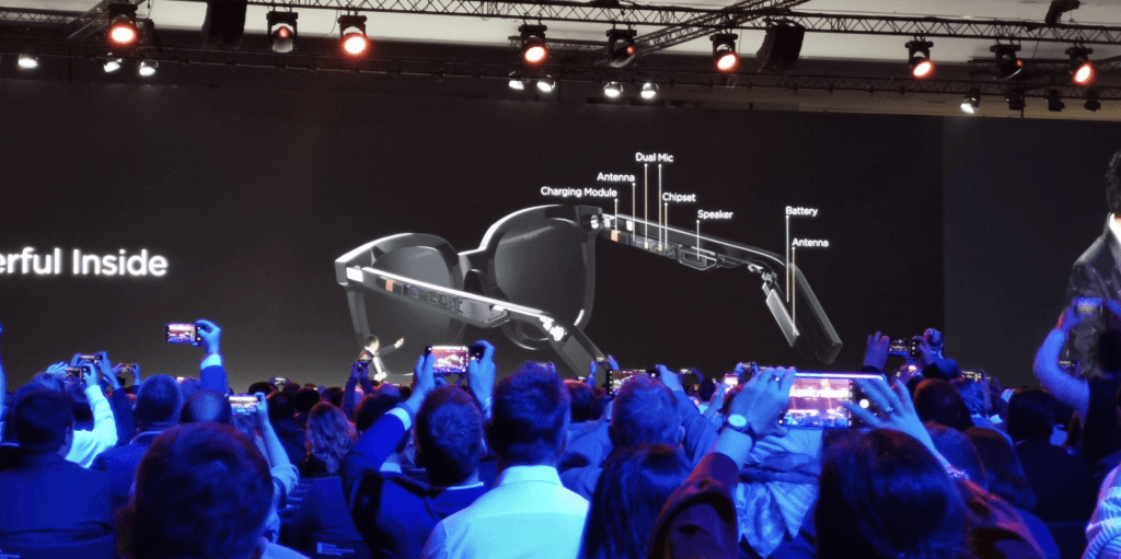 La technologie dans les lunettes // Source : FrAndroid La technologie dans les lunettes // Source : FrAndroid