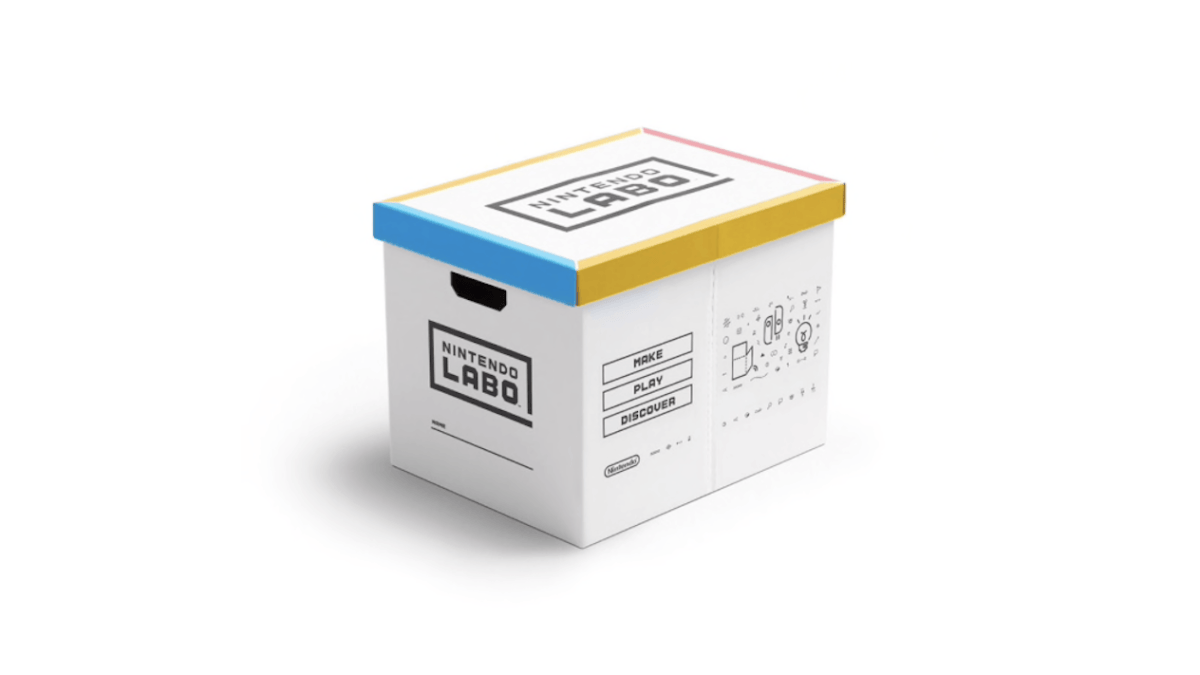 Carton de rangement Nintendo Labo // Source : Nintendo Carton de rangement Nintendo Labo // Source : Nintendo