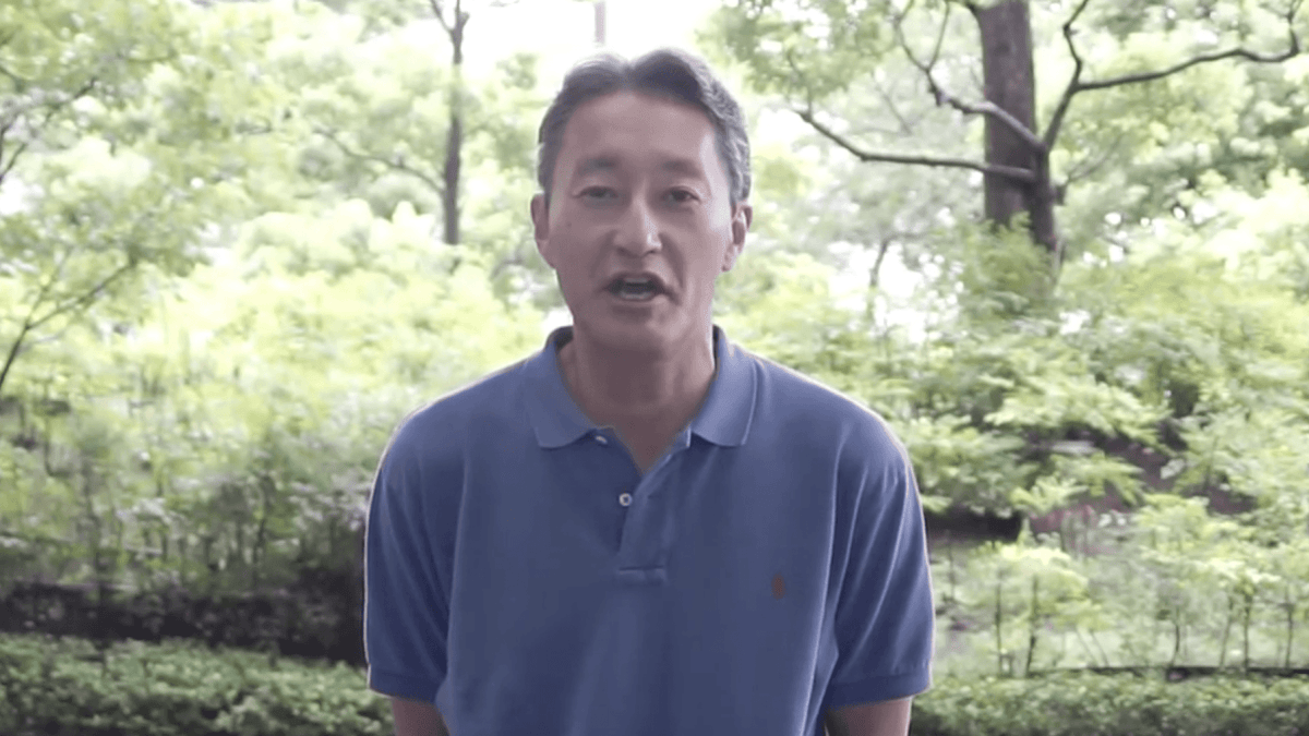 Kaz Hirai // Source : Capture YouTube Sony Kaz Hirai // Source : Capture YouTube Sony