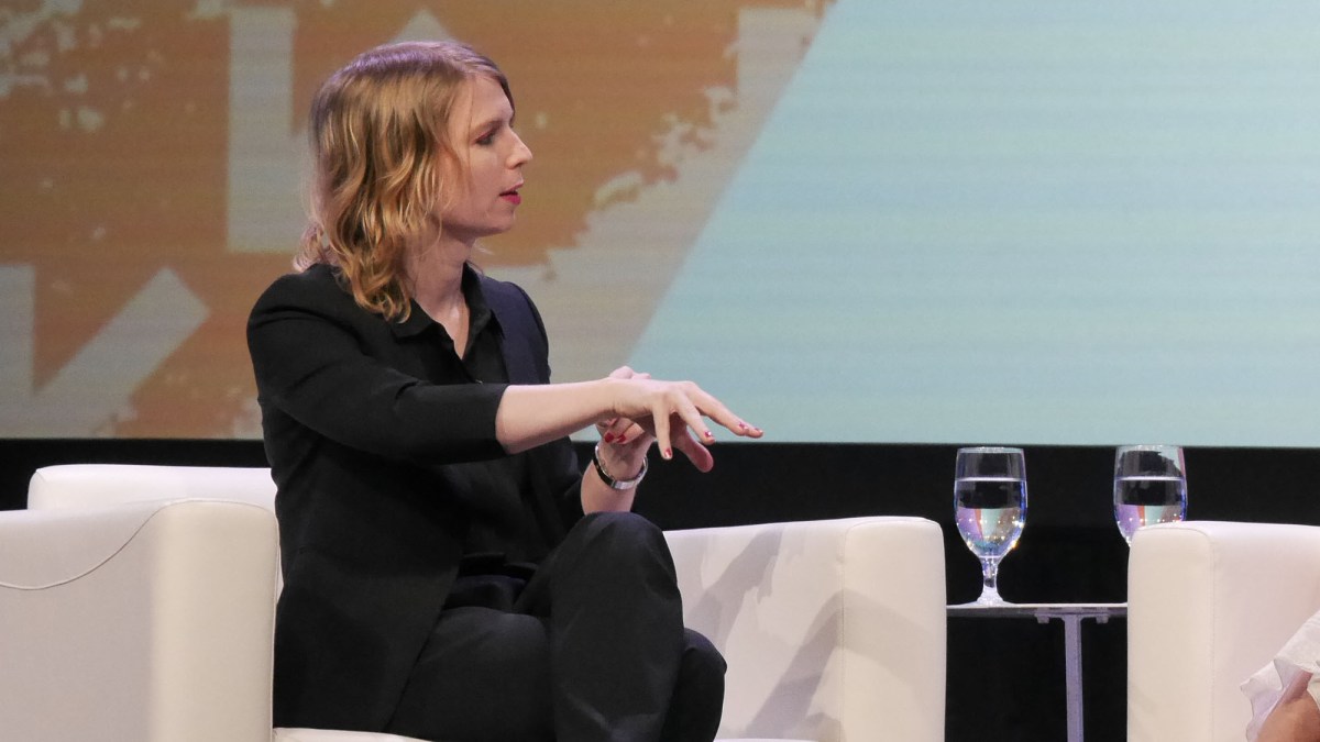 Chelsea Manning. // Source : Fredrik Lundhag Chelsea Manning. // Source : Fredrik Lundhag