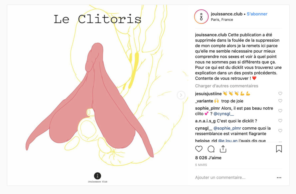 Le clitoris // Source : Jouissance.club Le clitoris // Source : Jouissance.club