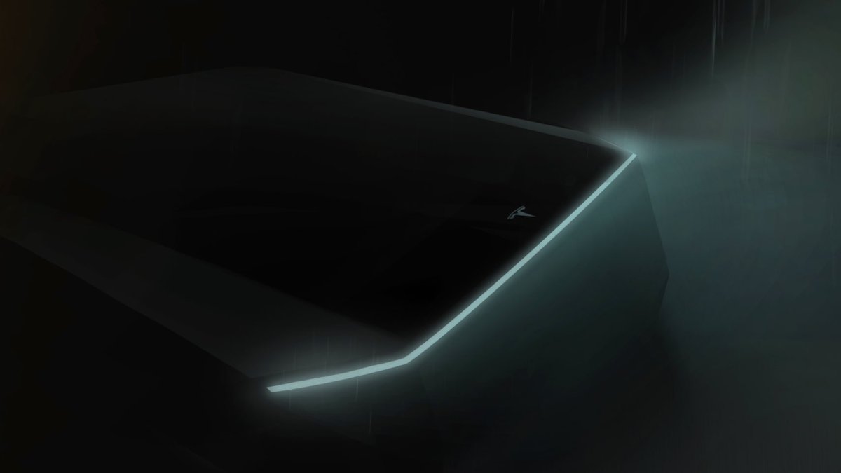 Tesla teaser pickup électrique // Source : Twitter Elon Musk Tesla teaser pickup électrique // Source : Twitter Elon Musk