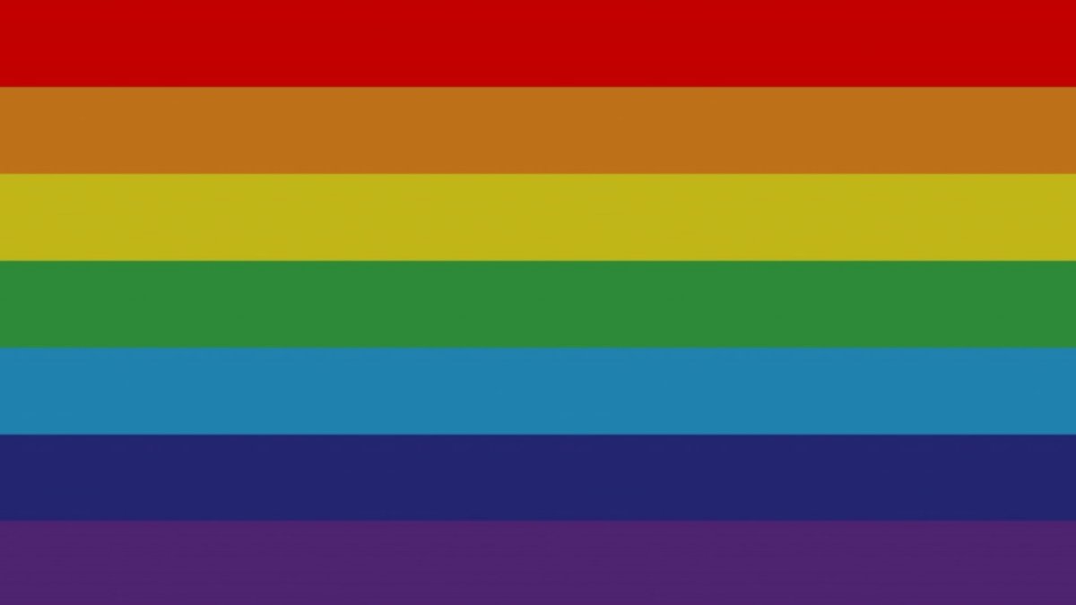 Un drapeau LGBT. // Source : Montage Numerama Un drapeau LGBT. // Source : Montage Numerama