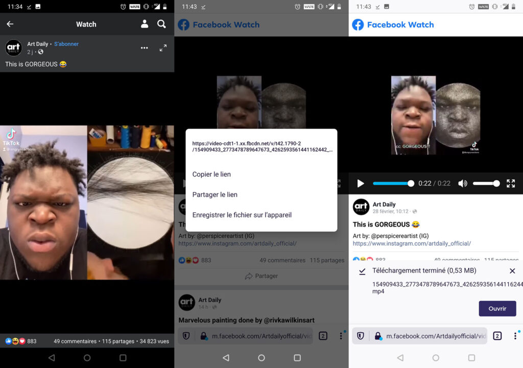 Facebook télécharger vidéo Facebook télécharger vidéo