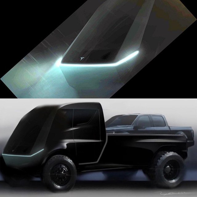 Oui, ce pick-up est très futuriste // Source : Reddit Oui, ce pick-up est très futuriste // Source : Reddit