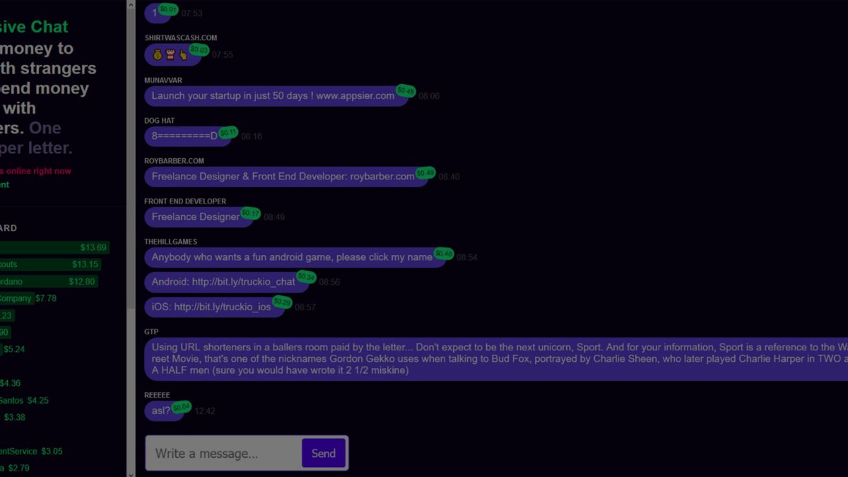 Le forum Expensive chat // Source : Expensive Chat Le forum Expensive chat // Source : Expensive Chat
