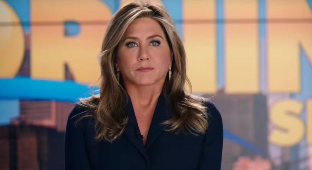Jennifer Aniston dans la prochaine série The Morning Show // Source : YouTube/JoBlo TV Show Trailers Jennifer Aniston dans la prochaine série The Morning Show // Source : YouTube/JoBlo TV Show Trailers