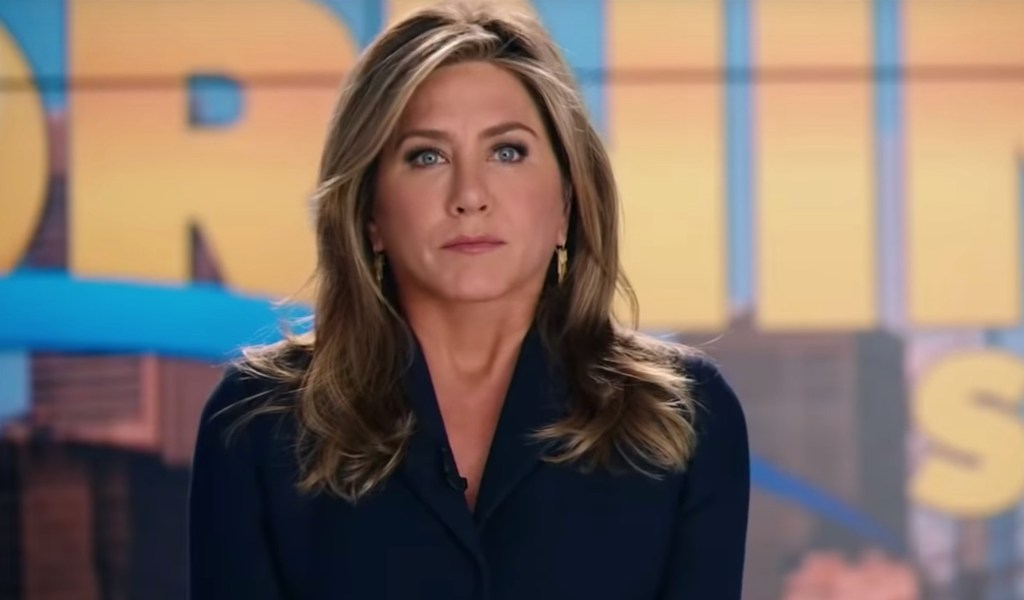 Jennifer Aniston dans la prochaine série The Morning Show // Source : YouTube/JoBlo TV Show Trailers Jennifer Aniston dans la prochaine série The Morning Show // Source : YouTube/JoBlo TV Show Trailers
