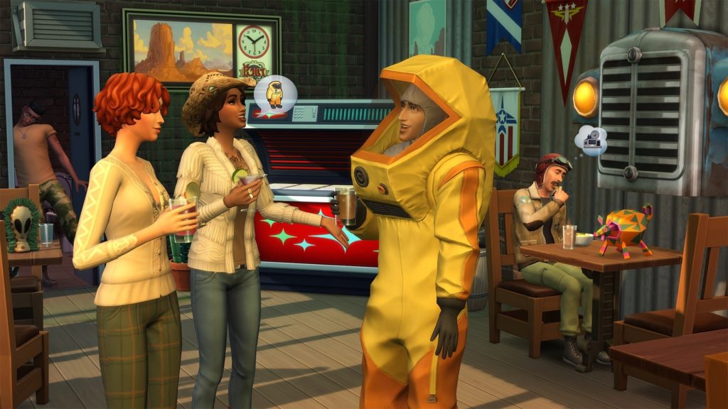 Les Sims 4 StrangerVille // Source : EA Les Sims 4 StrangerVille // Source : EA