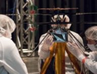 Les tests sur l'hélicoptère. // Source : NASA/JPL-Caltech (photo recadrée)
