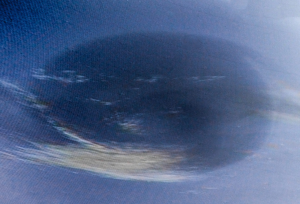 La tâche de Neptune photographiée en 1989. // Source : Flickr/CC/Kevin Gill (photo recadrée) La tâche de Neptune photographiée en 1989. // Source : Flickr/CC/Kevin Gill (photo recadrée)