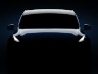 Teaser Tesla Model Y // Source : Tesla (via Electrek)