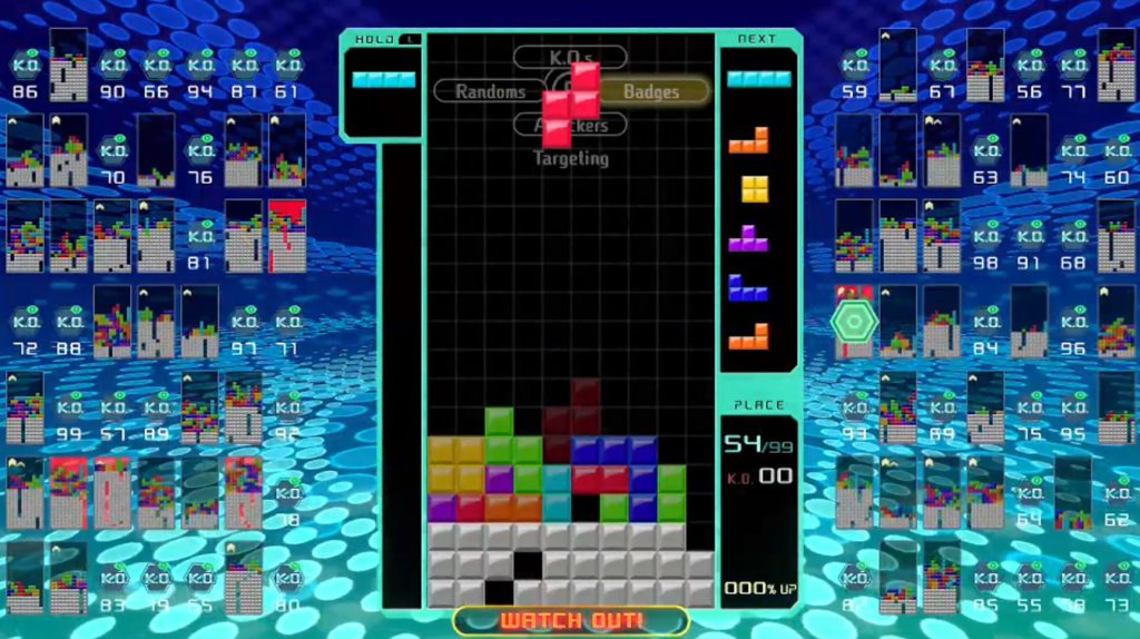 La bataille sera rude pour faire partie des 999 premiers. // Source : Tetris 99 La bataille sera rude pour faire partie des 999 premiers. // Source : Tetris 99
