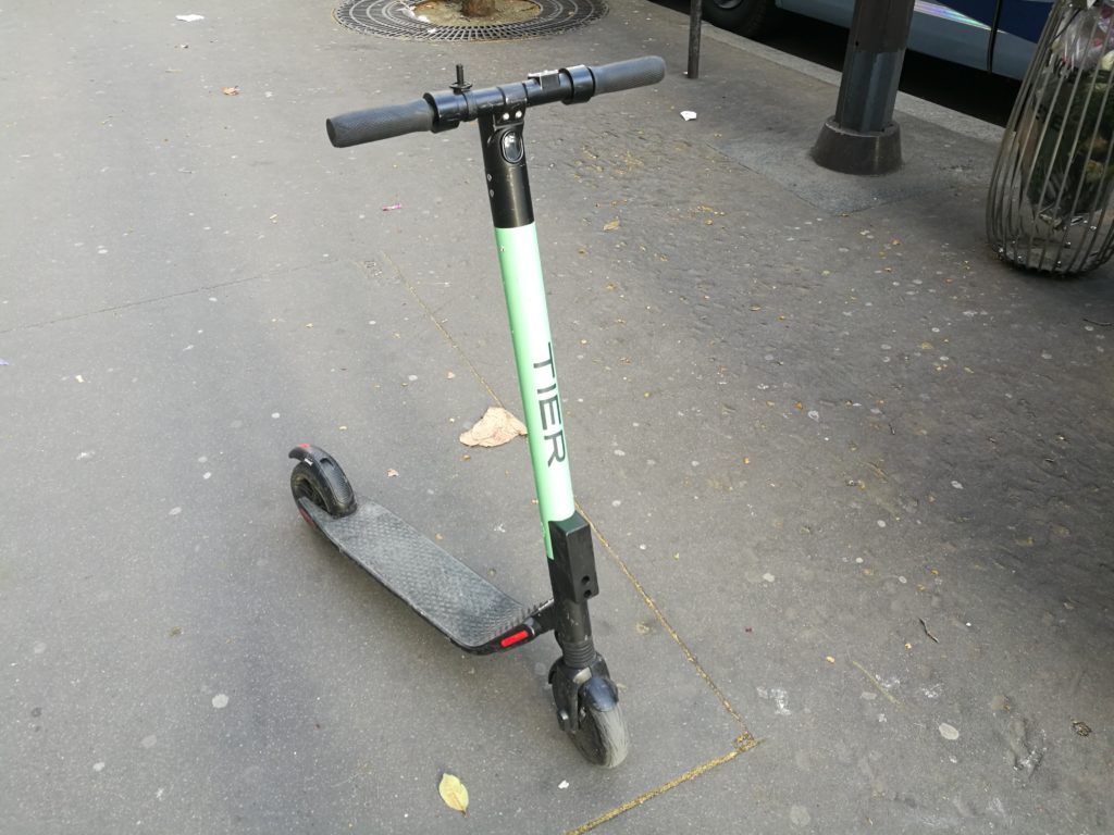 Trottinette Tier // Source : Léopold Maçon Trottinette Tier // Source : Léopold Maçon