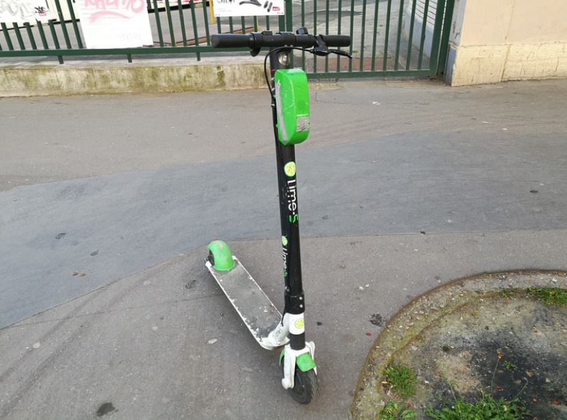 Trottinette Lime // Source : Léopold Maçon Trottinette Lime // Source : Léopold Maçon