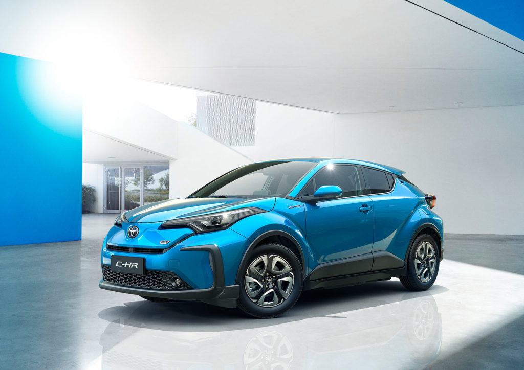 Toyota C-HR électrique // Source : Toyota Toyota C-HR électrique // Source : Toyota