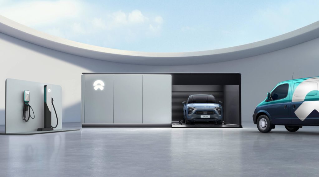 Station de recharge NIO // Source : NIO
