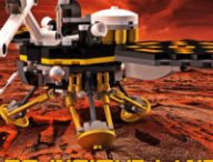 InSight en Lego // Source : Valérie Roche et Philippe Labrot