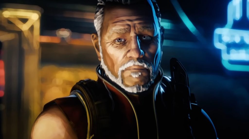 Kuben Blisk, leader des Apex Predators et créateur des Apex Games. // Source : Apex Legends Kuben Blisk, leader des Apex Predators et créateur des Apex Games. // Source : Apex Legends