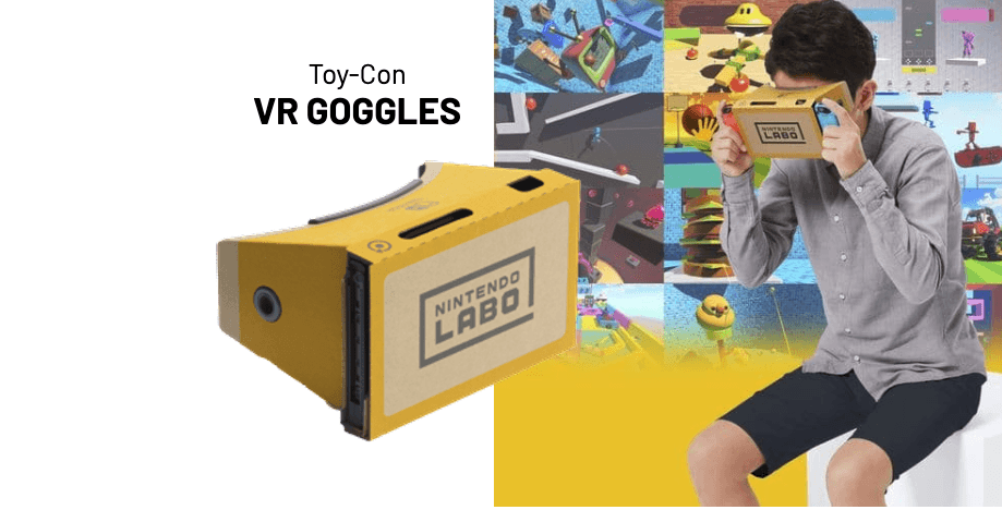 Les VR Goggles de Nintendo // Source : Nintendo Les VR Goggles de Nintendo // Source : Nintendo