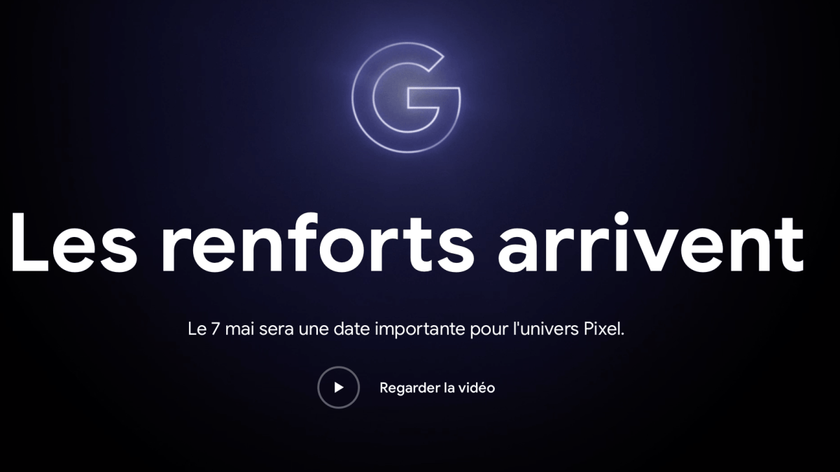 Google teasing Pixel // Source : Google Google teasing Pixel // Source : Google
