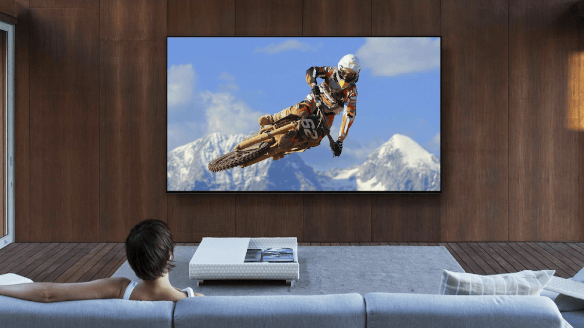 Téléviseur LCD 8K Sony ZG9 // Source : Sony Téléviseur LCD 8K Sony ZG9 // Source : Sony