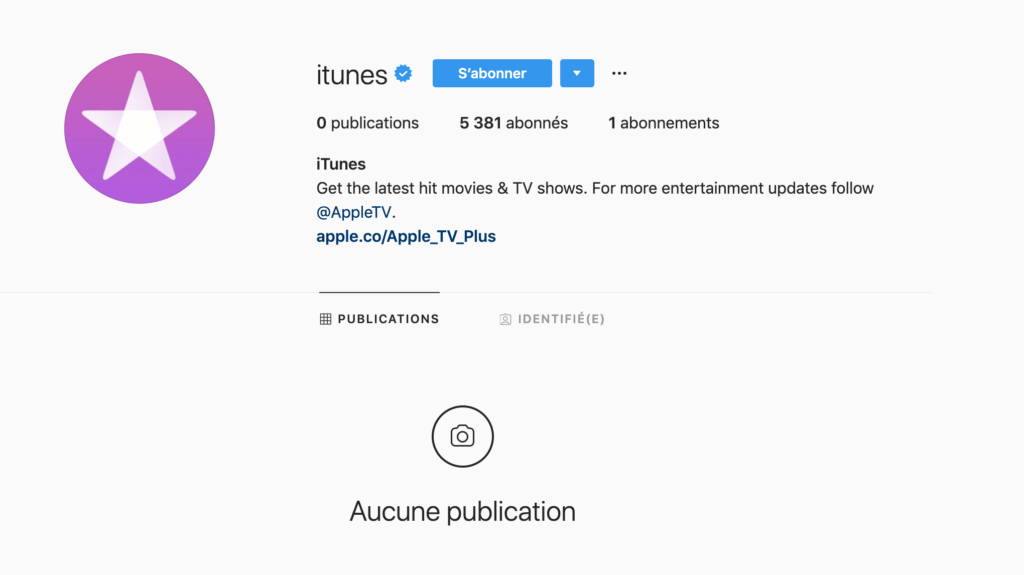 Capture d'écran du 3 juin 2019 à 09h24 // Source : Instagram/iTunes Capture d'écran du 3 juin 2019 à 09h24 // Source : Instagram/iTunes