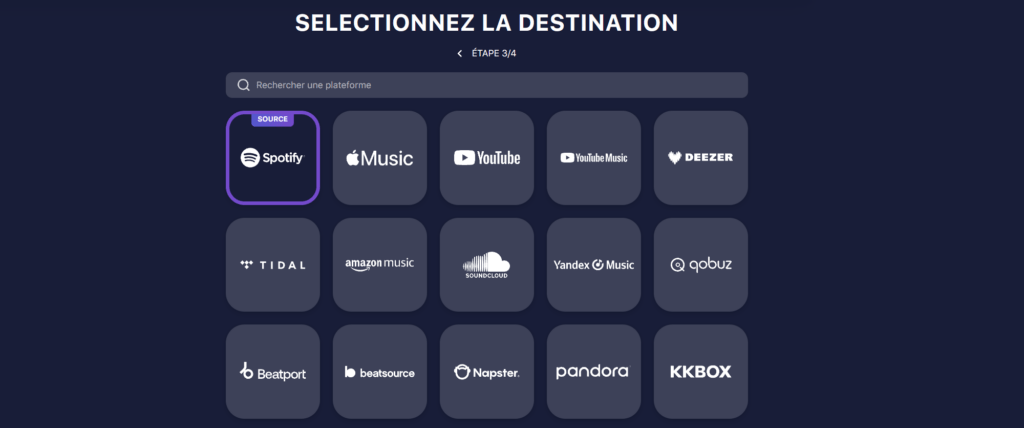 Transfert de playlist Spotify vers Youtube Music Transfert de playlist Spotify vers Youtube Music
