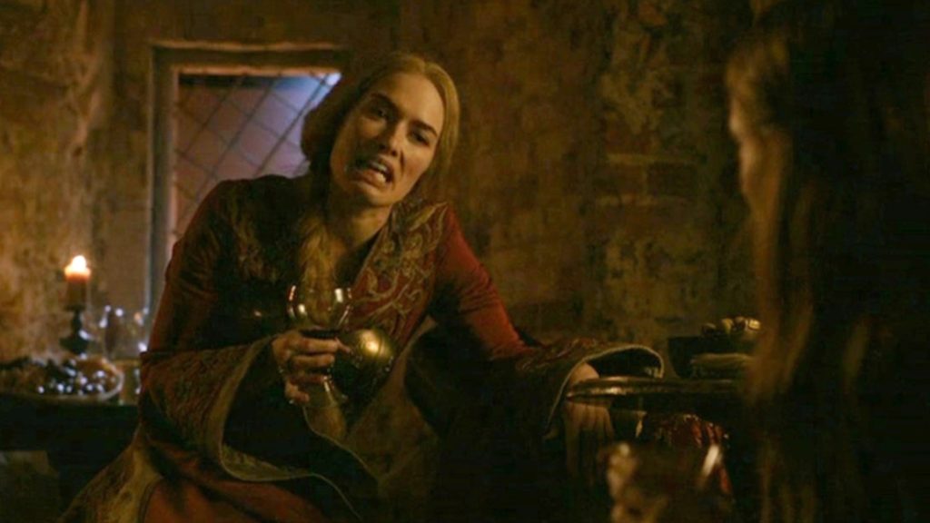 Cersei en PLS. // Source : HBO Cersei en PLS. // Source : HBO