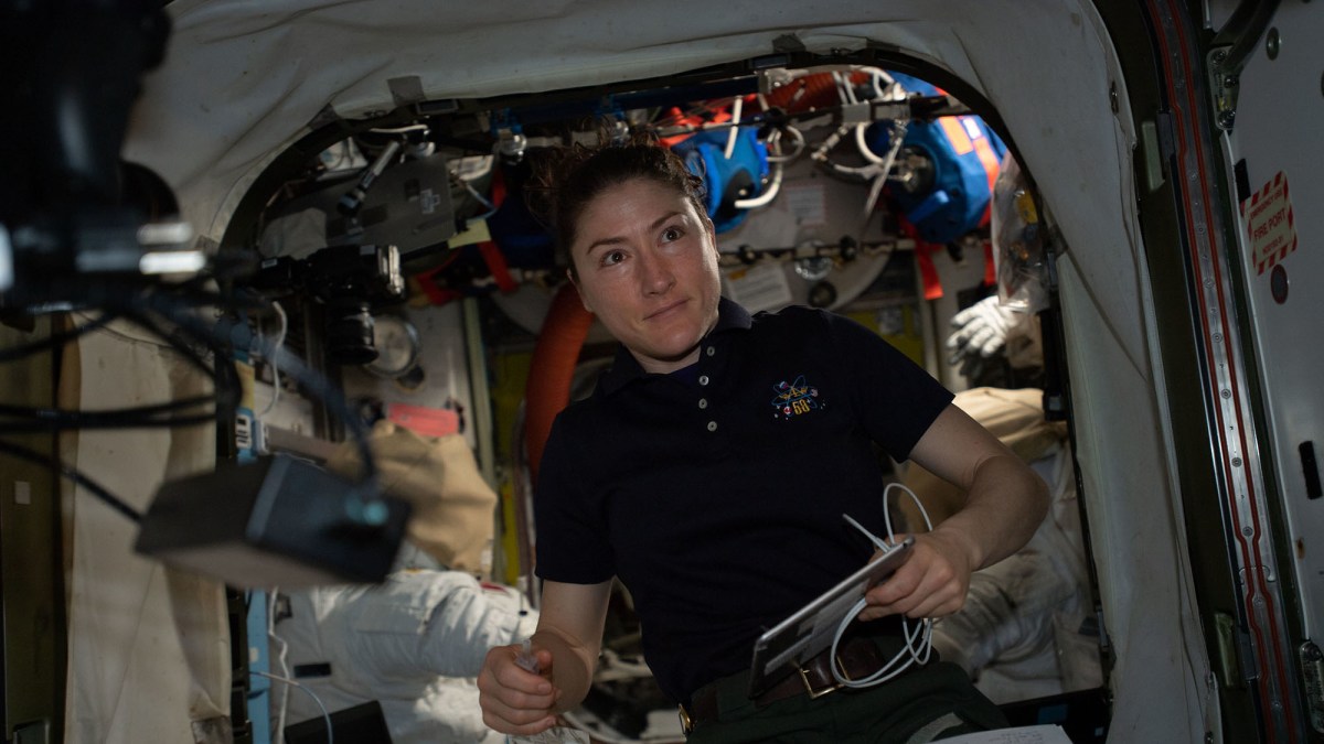 Christina Hammock-Koch. // Source : NASA Johnson Christina Hammock-Koch. // Source : NASA Johnson