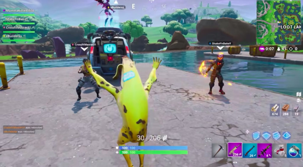 Réapparition en cours // Source : Fortnite Réapparition en cours // Source : Fortnite
