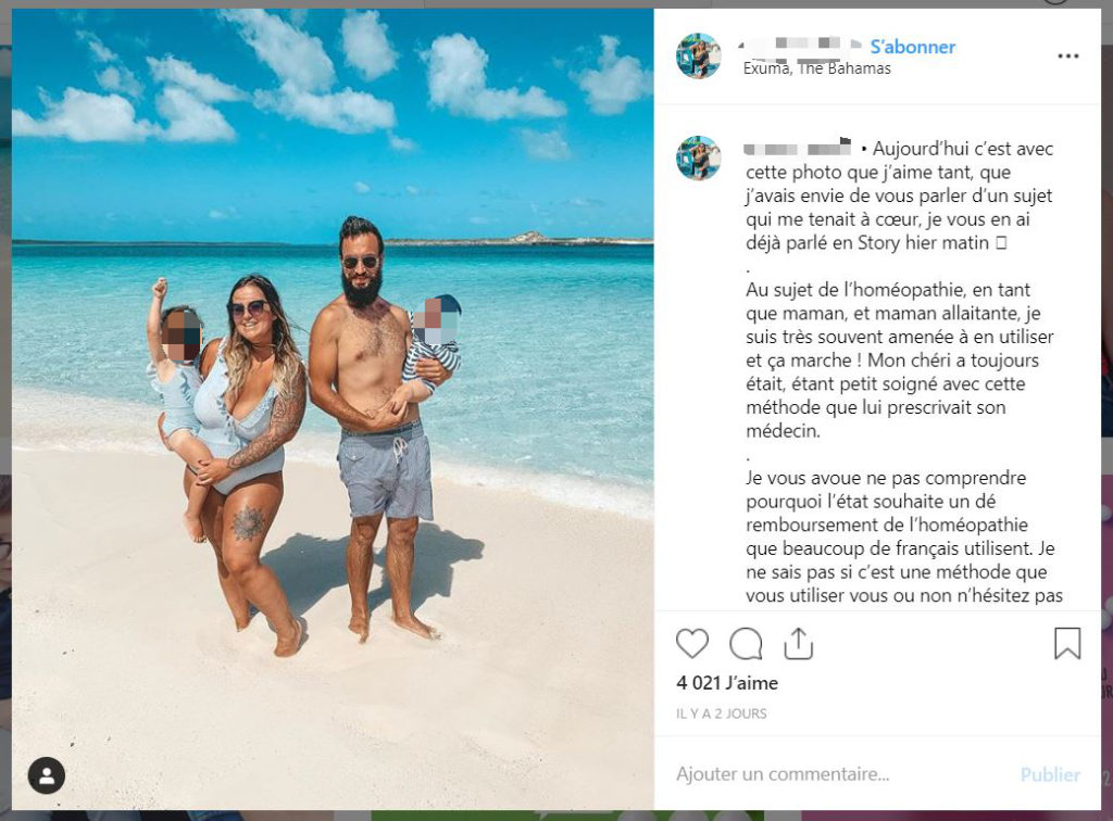 Une photo sur Instagram // Source : Capture d'écran Instagram Une photo sur Instagram // Source : Capture d'écran Instagram