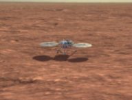 InSight sur Mars. // Source : Flickr/CC/Kevin Gill (photo recadrée)