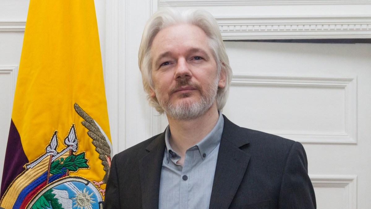 Julian Assange // Source : Wikimedia Commons/David G Silvers Julian Assange // Source : Wikimedia Commons/David G Silvers