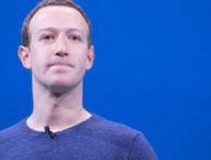 Mark Zuckerberg lors d'une conférence Facebook. // Source : WikiCommons